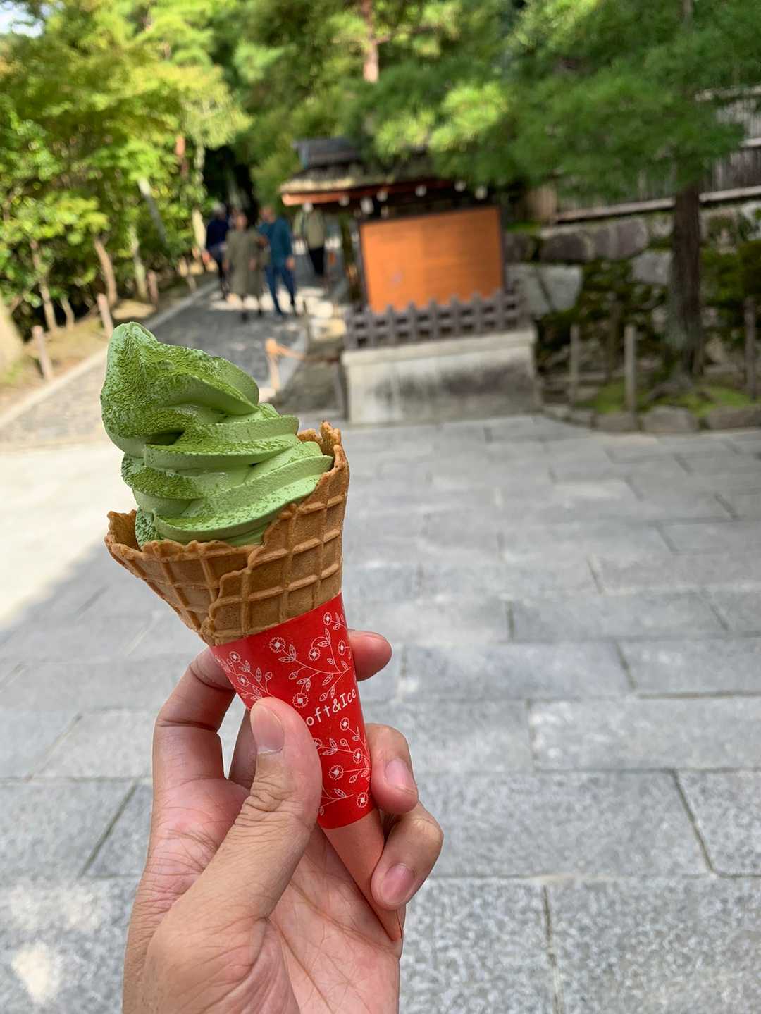 抹茶ソフトクリーム